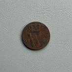 1/2 cent 1863, Ophalen of Verzenden, Koning Willem III, 1 cent