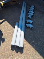 Pvc buis 110 mm en koppelstukken, Bochten, Gebruikt, Pvc, 2 tot 4 meter