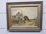 Boerin met Schapen, Antiek en Kunst, Ophalen of Verzenden