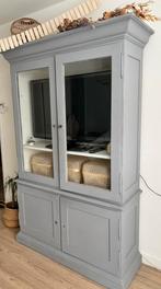 Buffetkast lichtgrijs/wit, Huis en Inrichting, Ophalen, Met deur(en), 100 tot 150 cm, 200 cm of meer