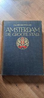 Boek Amsterdam die groote stad, Gelezen, 19e eeuw, Ophalen of Verzenden, Dr. Henri Polak