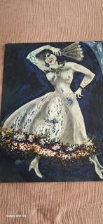 Chagall Litho - Ballerina, Antiek en Kunst, Ophalen of Verzenden