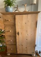 Grenen kast, Ophalen, Gebruikt