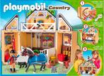 Playmobil 5418 - Mee-neem-paardenstal, Kinderen en Baby's, Speelgoed | Playmobil, Ophalen of Verzenden, Gebruikt, Complete set