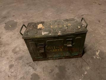 Vintage Munitiekist - Militaria beschikbaar voor biedingen