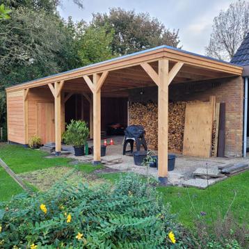 Tuinhuis of overkapping geheel op maat gemaakt DOUGLAS  beschikbaar voor biedingen