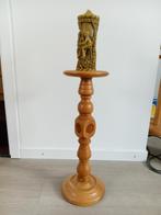 houten kaarsen standaard 60 cm, Ophalen of Verzenden, Zo goed als nieuw