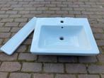Wastafel met planchet - 60cm breed, Ophalen, Gebruikt