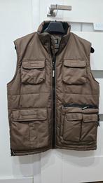 Bruine bodywarmer met veel zakken, Bruin, Maat 48/50 (M), Ophalen of Verzenden, Zo goed als nieuw