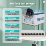 8-poorts UTP RJ45 Gigabit Ethernet-switch 1000 Mbps - VLAN, Ophalen of Verzenden, Nieuw