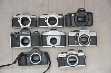 Diverse Analoge reflex camera's  - 8x beschikbaar voor biedingen