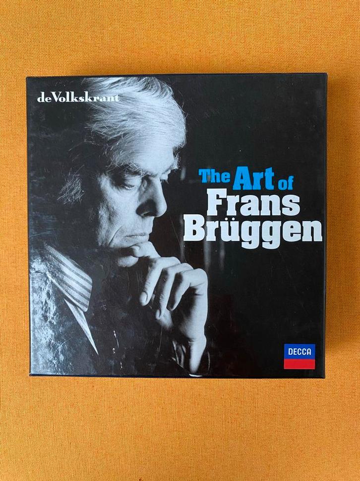 The Art of Frans Brüggen - 10 cd box De Volkskrant, Cd's en Dvd's, Cd's | Klassiek, Zo goed als nieuw, Orkest of Ballet, Barok