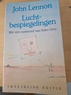 John Lennon,  " Lucht bespiegelingen," tweetalige editie., Ophalen of Verzenden, Zo goed als nieuw
