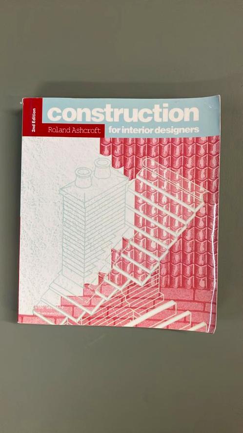 Construction for interior designers, Boeken, Kunst en Cultuur | Architectuur, Gelezen, Verzenden