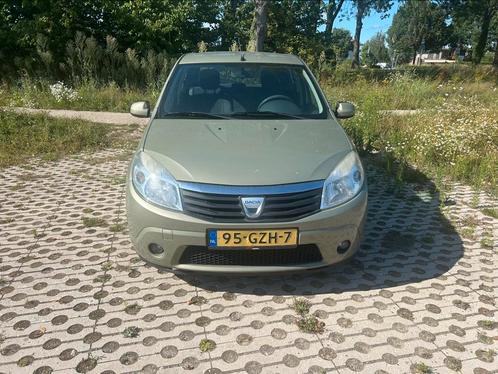 Dacia Sandero 1.4 MPI 75 2008 Beige Airco, Auto's, Dacia, Particulier, Sandero, Benzine, D, Hatchback, Handgeschakeld, Origineel Nederlands