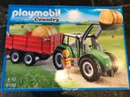 Playmobil Country 6130 Tractor met Aanhangwagen, Kinderen en Baby's, Speelgoed | Playmobil, Ophalen of Verzenden, Gebruikt, Complete set