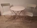 tafel stoelen tuinset terrasset balkonset, Ophalen, 50 tot 100 cm, Rond, Tot twee personen