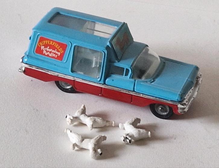 Corgi Toys 511 Chipperfields Performing Poodles, Hobby en Vrije tijd, Modelauto's | 1:43, Zo goed als nieuw, Auto, Corgi, Verzenden