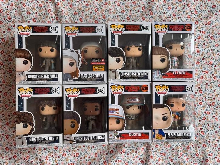 Funko Pop Stranger Things Collectie, Verzamelen, Poppetjes en Figuurtjes, Zo goed als nieuw, Ophalen of Verzenden