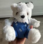 Witte pluche knuffel Polar Bear ijsbeer Jongen blauwe short, Ophalen of Verzenden, Nieuw, Beer