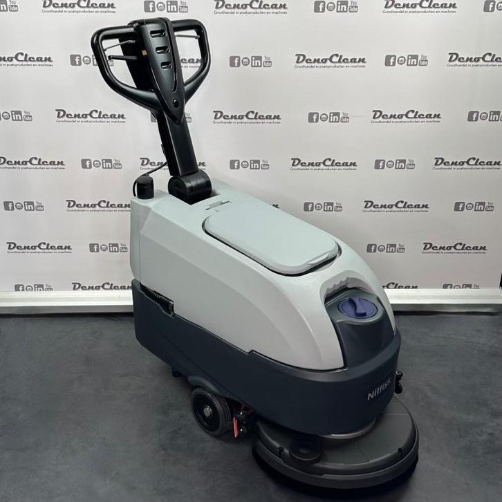 Nilfisk schrobzuigmachine SC370 43B te koop of te lease, Doe-het-zelf en Verbouw, Reinigingsmachines, Nieuw, Schrobmachine, Verzenden