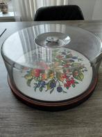 Vintage retro bewaardoos - taartschaal, Ophalen of Verzenden, Huis en Inrichting