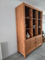 Teakhouten vakkenkast met Deuren, Ophalen, Gebruikt, 200 cm of meer, 150 tot 200 cm