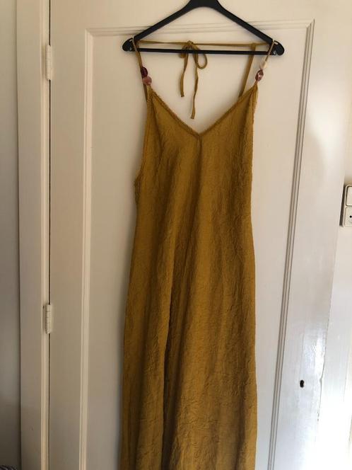 Zara leuke bohemian halter jurk met kralen linnenmix mt S/XS, Kleding | Dames, Jurken, Zo goed als nieuw, Maat 34 (XS) of kleiner