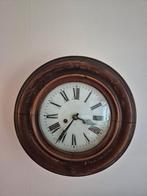 antieke schoolklok, werkend, Antiek en Kunst, Antiek | Klokken, Ophalen