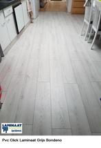 Pvc Click Laminaat Light Grijs Bondeno 4,5mm dik 4V-groev, Pvc click light grijs, 75 m² of meer, Nieuw, Ophalen of Verzenden