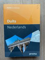 Prisma pocketwoordenboek Duits-Nederlands 9789049100674, Ophalen of Verzenden, Zo goed als nieuw, Prisma of Spectrum, Duits