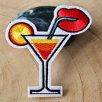 Strijk embleem Iron on Patch applicatie cocktail  Strijk emb, Hm, Nieuw, T, Ophalen of Verzenden