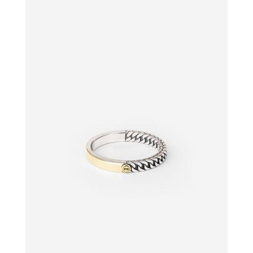 Barbara Mini Dual Ring Bicolor 337, Sieraden, Tassen en Uiterlijk, Ringen, Nieuw, Dame, 17 tot 18, Zilver, Zilver, Ophalen of Verzenden