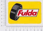 Sticker - Fulda, Verzamelen, Stickers, Auto of Motor, Ophalen of Verzenden, Zo goed als nieuw