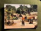 Ansichtkaart Suriname, surinamekaarten boslanddorp, Ophalen of Verzenden