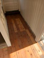 Vuren vloerdelen (18 planken + restanten). Hout 10m2., Doe-het-zelf en Verbouw, Hout en Planken, Ophalen, Gebruikt, Minder dan 25 mm