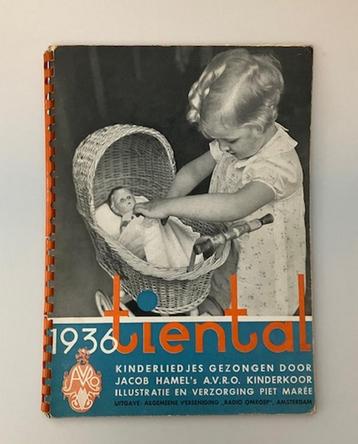1936 Tiental Kinderliedjes - AVRO kinderkoor  beschikbaar voor biedingen