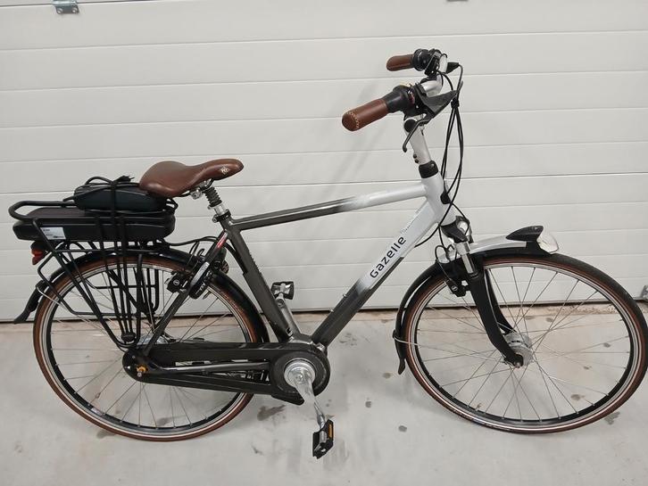 GAZELLE ORANGE C8 MIDDENMOTOR, Fietsen en Brommers, Elektrische fietsen, Zo goed als nieuw, Gazelle, 55 tot 59 cm, Ophalen