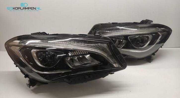 Mercedes CLA Facelift W117 Full Led koplamp links rechts, Auto-onderdelen, Verlichting, Mercedes-Benz, Gebruikt, Ophalen of Verzenden