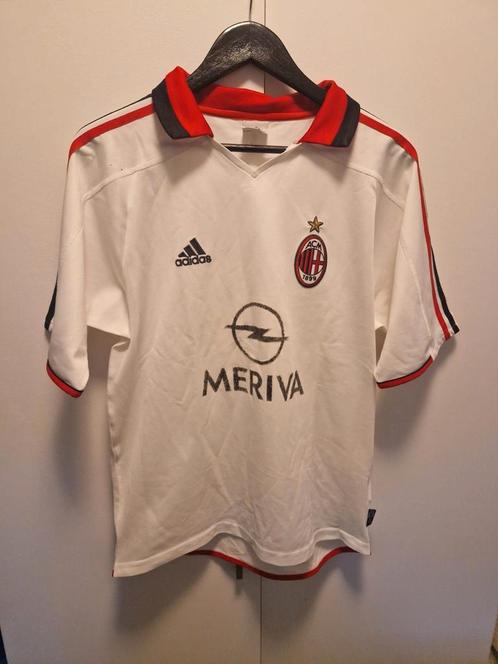 AC Milan voetbalshirt (uitshirt) 2003-2004, Sport en Fitness, Voetbal, Gebruikt, Shirt, Maat M, Ophalen of Verzenden