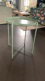 Ikea bijzettafel olijfgroen, 44x53 cm, Ophalen, Gebruikt