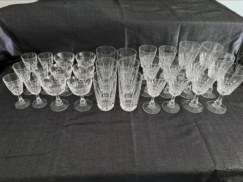 Cristal D’arques Pompadour 30 delig, Antiek en Kunst, Antiek | Glas en Kristal, Ophalen of Verzenden