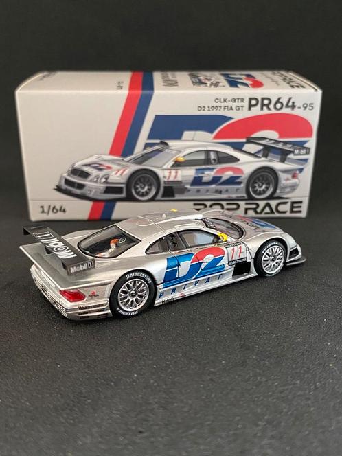 Pop race Mercedes CLK GTR, Hobby en Vrije tijd, Modelauto's | Overige schalen, Nieuw, Auto, Ophalen of Verzenden