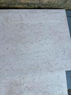 Marmeren vloertegels, Doe-het-zelf en Verbouw, Platen en Panelen, Ophalen, Zo goed als nieuw, Overige materialen, Minder dan 20 mm