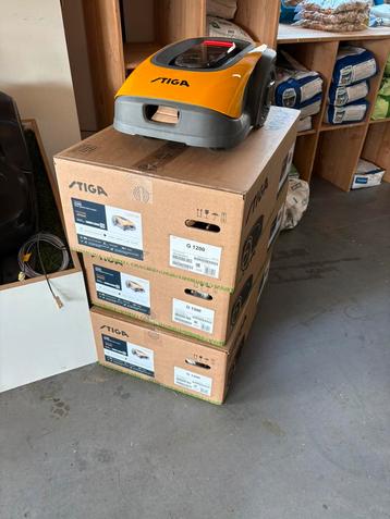 Stiga robot g1200 nieuw met garantie beschikbaar voor biedingen