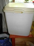Witte retro wasmand, Verzamelen, Ophalen of Verzenden, Huis en Inrichting