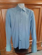 Als NIEUW!! - Tommy Hilfiger - Overhemd, Maat 44/XL., Blauw, Tommy Hilfiger, Ophalen of Verzenden, Zo goed als nieuw