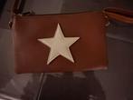 Leuk tasje met ster, Ophalen of Verzenden, Zo goed als nieuw, Bruin, Schoudertasje