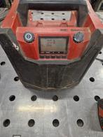 Hilti bouw radio dab bleutooth usb met eventueel accu's, Audio, Tv en Foto, Radio's, Ophalen, Zo goed als nieuw, Bouwradio