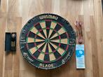 Dartbord Winmau Blade met Pijlen, Ophalen of Verzenden, Gebruikt, Dartbord met pijlen